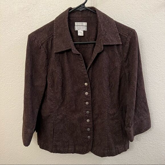 Christopher & Banks Long Sleeve Jacket Size L - Picture 1 of 4